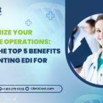 patient data and other information in an electronic, standardized format In this article, we will discuss the Top 5 Benefits of Implementing EDI for Providers